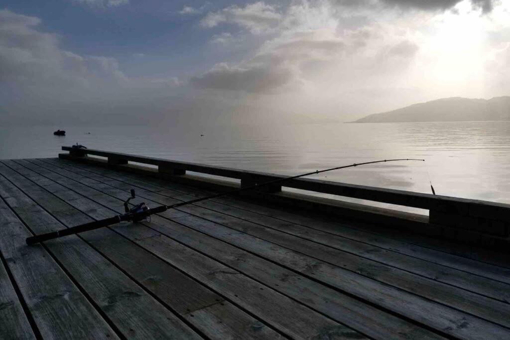 Panoramaresort In Hardangerfjorden Leilighet I Sjokanten Ved Hardangerfjorden For 7 Personer Boat , Sauna,Kajak, Sup For Rent Øystese Εξωτερικό φωτογραφία