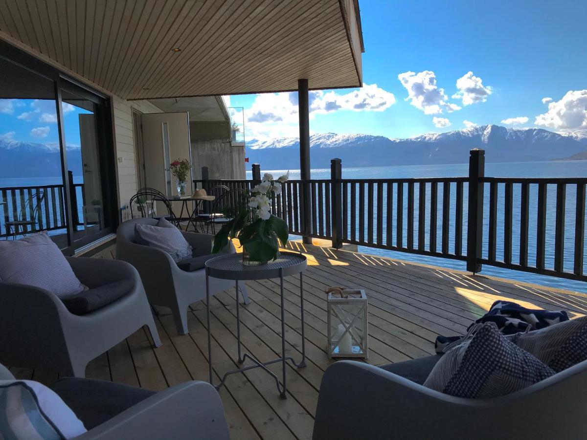 Panoramaresort In Hardangerfjorden Leilighet I Sjokanten Ved Hardangerfjorden For 7 Personer Boat , Sauna,Kajak, Sup For Rent Øystese Εξωτερικό φωτογραφία